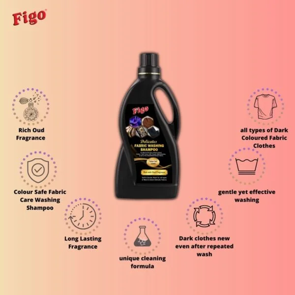 Figo Fabric Washing Shampoo Features